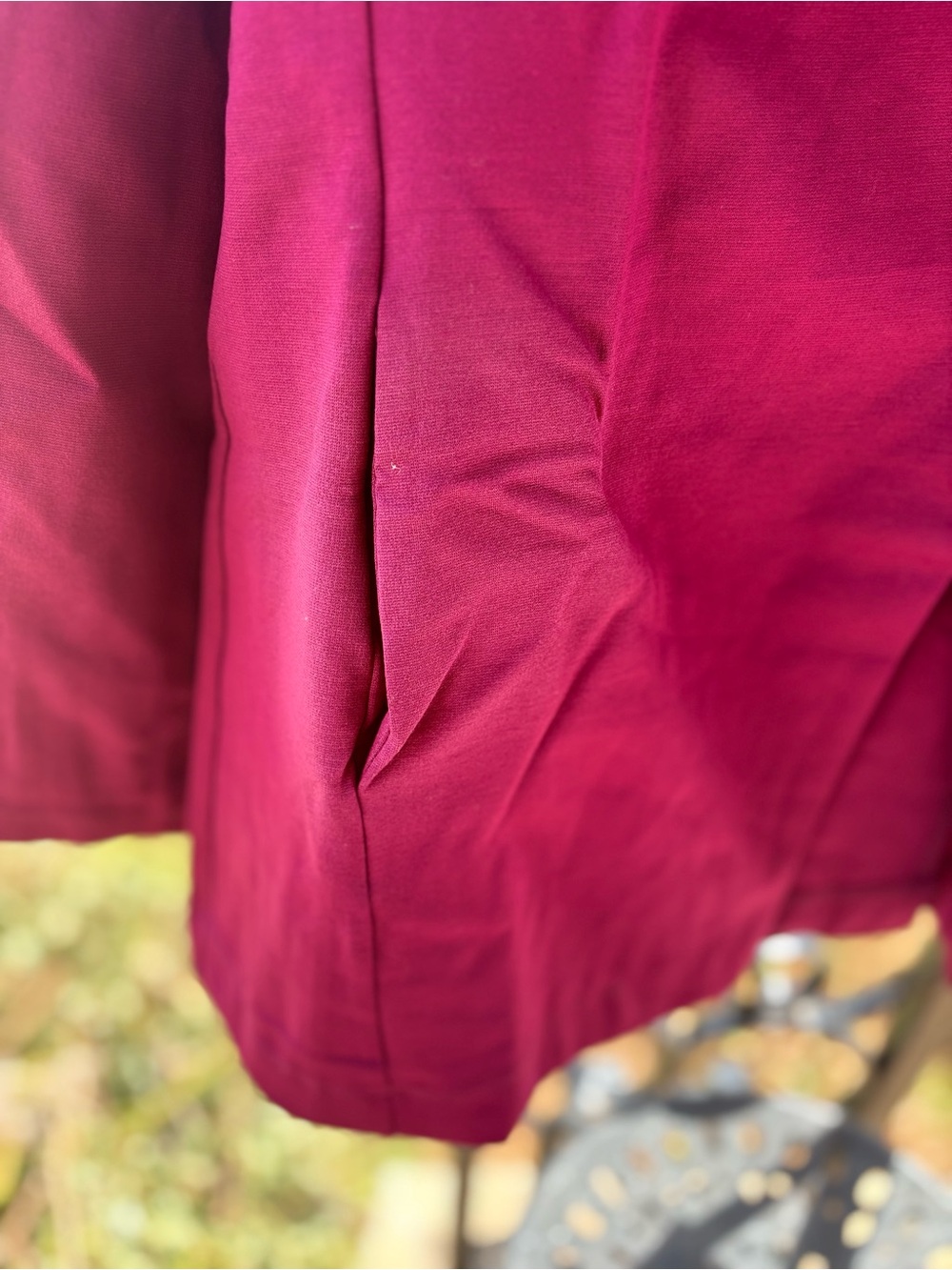 Scarlett Fuchsia Open-Front Blazer Jacket - Picture 3 of 5